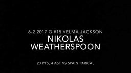 Nikolas Weatherspoon Highlights