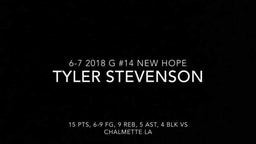 Tyler Stevenson Video Highlights