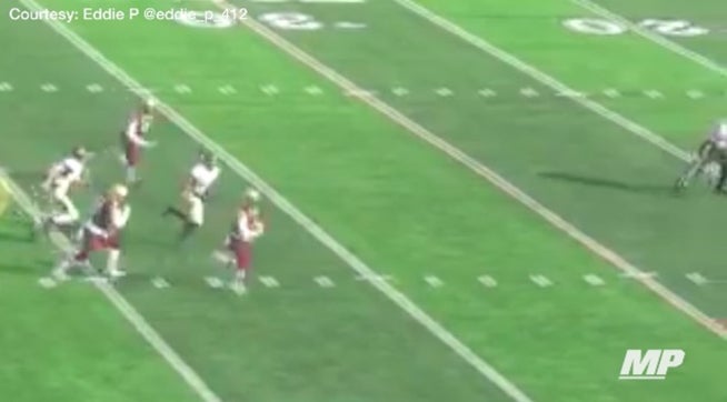 This run by Najhier West of Steel Valley (PA) had one of the greatest runs in the PIAA State Championship you will ever see. This run is breaking the Internet!