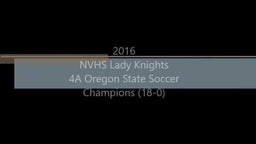 2016 4A Oregon State Champions North Valley Lady Knights