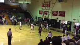 Mitchell Robinson dunks a loose ball