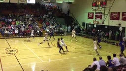 Devontae Lanier with a 2 hand slam