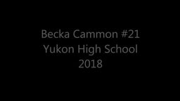 Becka Cammon #21 (2018) Highlights