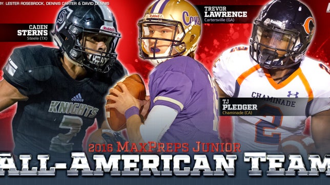 Zack Poff goes over some of the players selected for the 2016 MaxPreps Junior All-American team led by Cartersville's (GA) quarterback Trevor Lawrence.