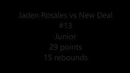 Jaden Rosales vs New Deal 2