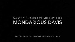Mondarious Davis Highlights vs Desoto Central