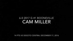 Cam Miller Highlights vs Desoto Central