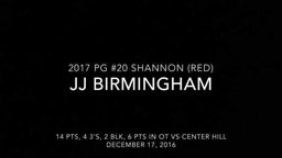 JJ Birmingham Highlights vs Center Hill