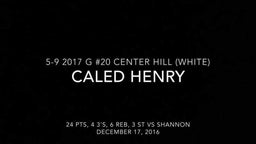 Caleb Henry Highlights vs Shannon