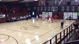 Luke McBrayer with the steal, spin and reverse