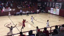 ‪C.J. Brim‬ ‪with a steal and dish to‬ ‪Jay Dilworth‬ ‪for the open layup‬