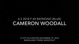 Cameron Woodall Highlights vs Canton Ridgeland Titans Shootout