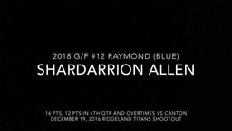 SharDarrion Allen Highlights vs Canton Ridgeland Titans Shootout