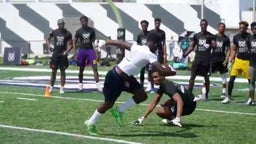 Louisiana RB puts defender on skates at Nike Opening