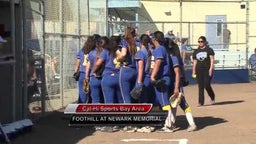 Cal-Hi Sports BA /Foothill at Newark Memorial