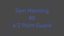 Sam Henning is the best pg in the class of 17!!!!! UK Commit's senior highlights!