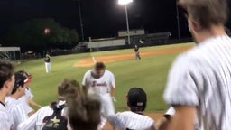 Epic walk-off grand slam celebration