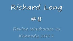 Richard Long #8 2017 Highlights