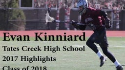 Evan Kinniard 2017 Highlights
