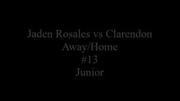 Jaden Rosales highlights vs Clarendon
