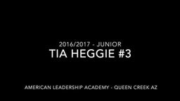 Tia Heggie 2016/17 Junior Year Highlights
