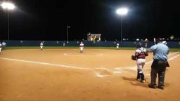 DEBORAH HAMILTON'S RBI SINGLE, STOLEN BASE, AND RUN SCORED