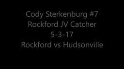 Cody Sterkenburg Baseball 5-12-17