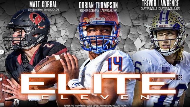Highlights of all 25 of the quarterbacks selected for the 2017 finals going down in Los Angeles the first weekend of June. 

24 will be competing as Colson Yankoff won't be able to compete now because of knee surgery.