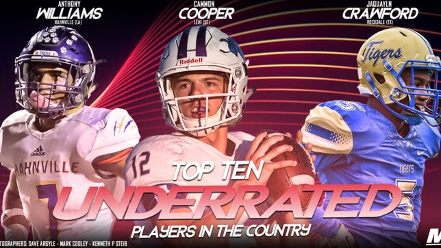 These are 10 of the most underrated high school football players in the country.
