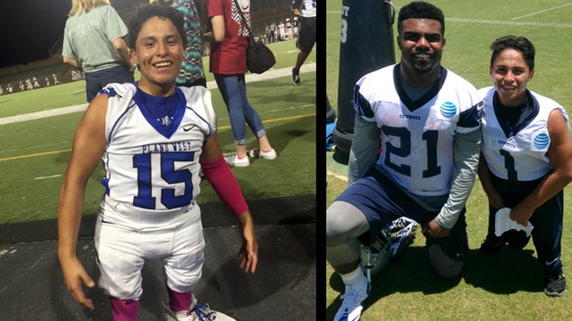 Plano West (TX) Ricardo Benitez's perseverence inspires the Dallas Cowboys and more.