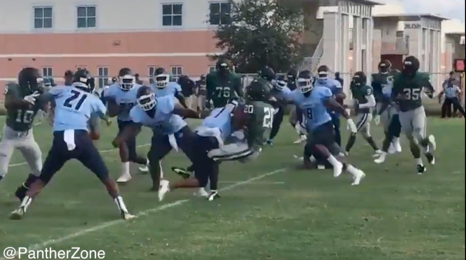 Tennessee commit lays the hit stick