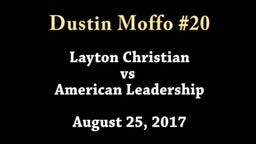 LCA's #20, Dustin Moffo