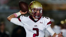 Future Florida Gator QB celebrates after throwing 97-yard TD strike