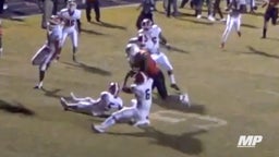 Florida State commit trucks his way into the end zone to finish punt return