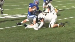 Somersault over pile for the touchdown