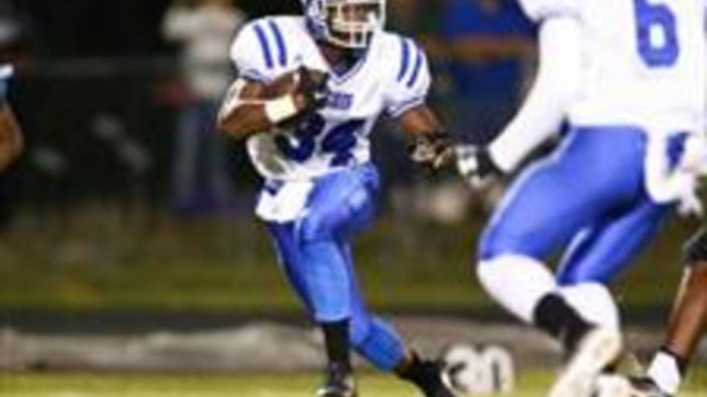 Zamir White of Scotland (NC) goes off for six touchdowns.