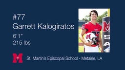 Garrett Kalogiratos - Highlights