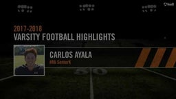2017 Carlos Ayala's #86 (K/P) Regular season highlights