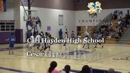 Carl Hayden vs Cesar Chavez Game Highlights - Nov.  28, 2017