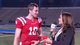 JT Daniels Interview at the CIF D1 Southern Section Championship