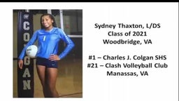 #1 - Sydney Thaxton, Class of 2021 (2017 Season Highlights)