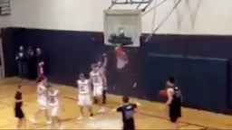 This dunk broke the gym