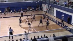 James Curtis (2019) with double-double (17,12) vs Klein Forest