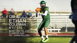 Ethan Coleman Sophomore Highlights