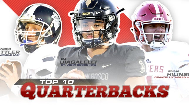 Zack Poff takes a look at MaxPreps' Top 10 quarterbacks entering the 2018 high school football season.