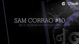 Sam Corrao Highlights 2017-18 Season