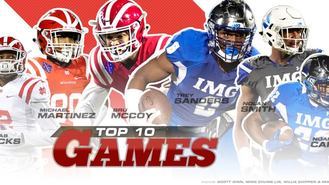 Zack Poff takes a look at MaxPreps' Top 10 high school football games of 2018.