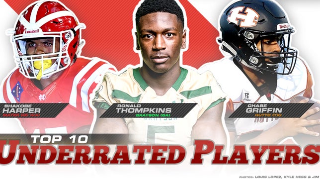 Zack Poff takes a look at MaxPreps' Top 10 underrated players for the 2018 season.