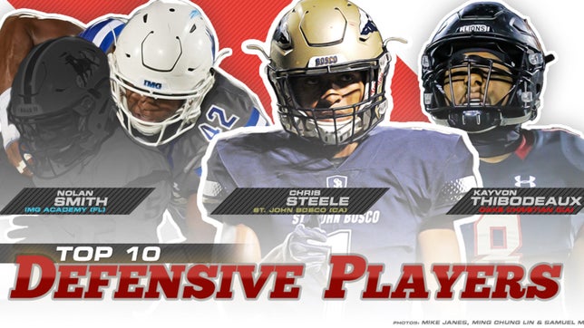 Zack Poff takes a look at MaxPreps' Top 10 defensive players for the 2018 season.