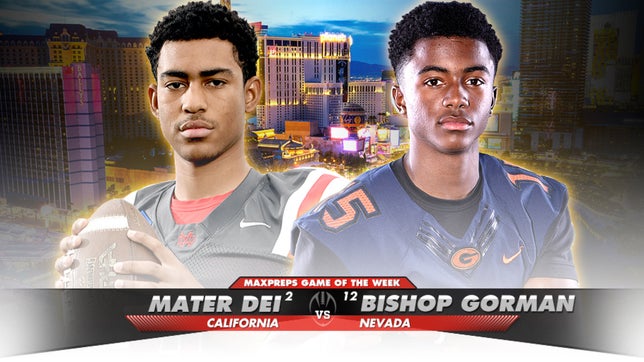 Zack Poff takes a look at this week's Top 10 games including a matchup in Las Vegas between No. 2 Mater Dei (CA) and No. 12 Bishop Gorman (NV).
